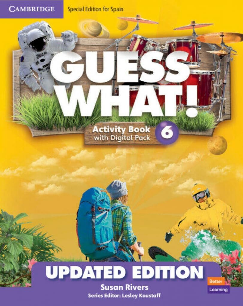 Guess What! Level 6 Activity Book with Digital Pack and Home Booklet Special Edition for Spain Updated Foreign Languages ​​& Dictionaries