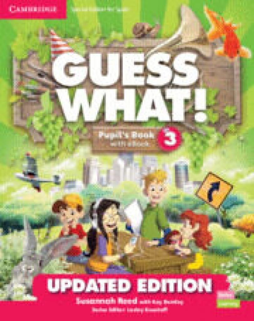 Guess What! Level 3 Pupil's Book with Enhanced eBook Special Edition for Spain Updated book