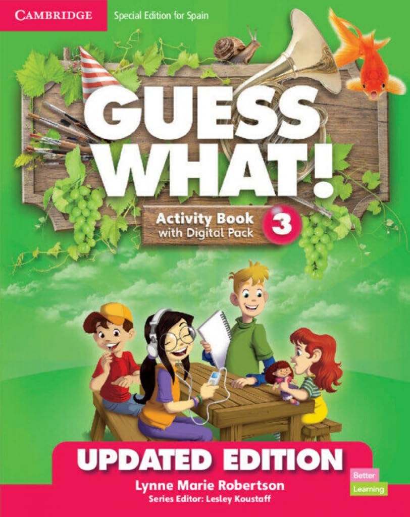 Guess What! Level 3 Activity Book with Digital Pack and Home Booklet Special Edition for Spain Updated book