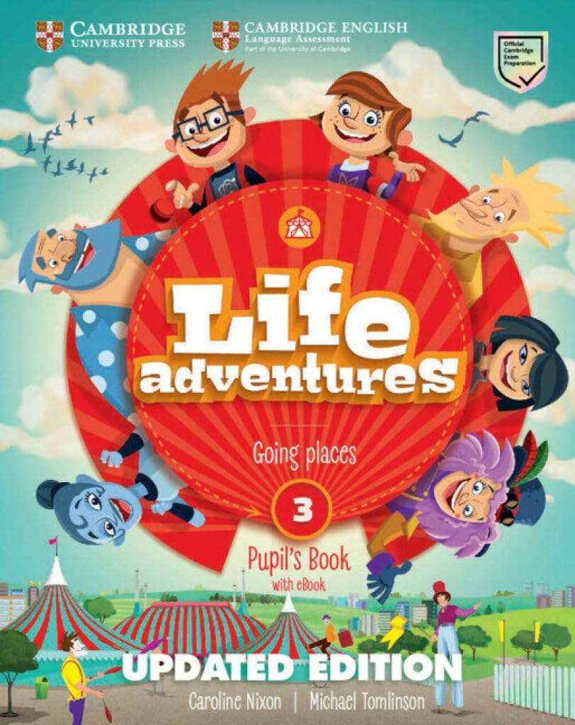 Life Adventures Updated Level 3 Pupil's Book with eBook Professional & Reference Books