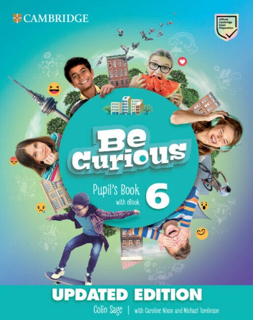Be Curious Level 6 Pupil's Book with eBook Updated Foreign Languages ​​& Dictionaries