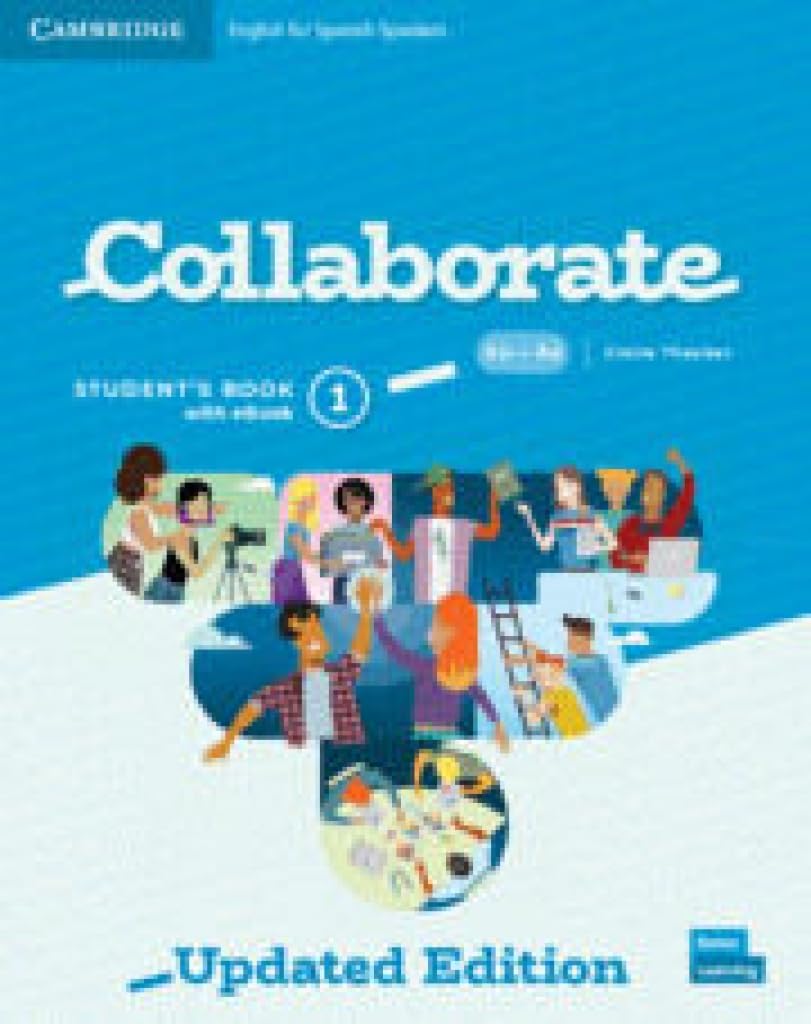 Collaborate Level 1 Student's Book with eBook English for Spanish Speakers Updated book