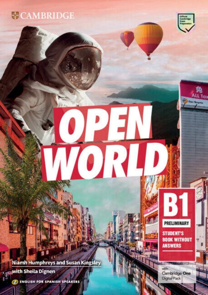 Open World Preliminary English for Spanish Speakers Student's Book without answers with Digital Pack book