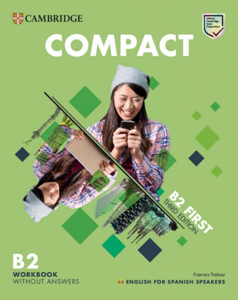 Compact First Workbook without Answers with Audio English for Spanish Speakers book