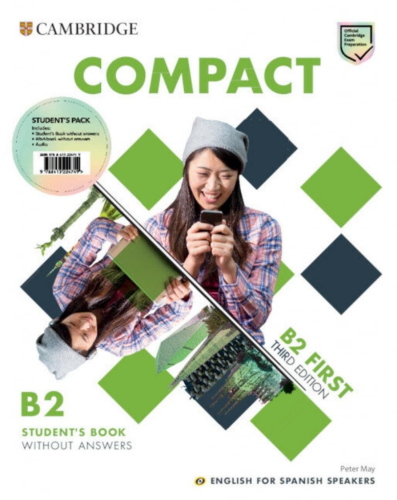 Compact First Students Pack (Students Book without Answers and Workbook without Answers) English for Spanish Speakers book