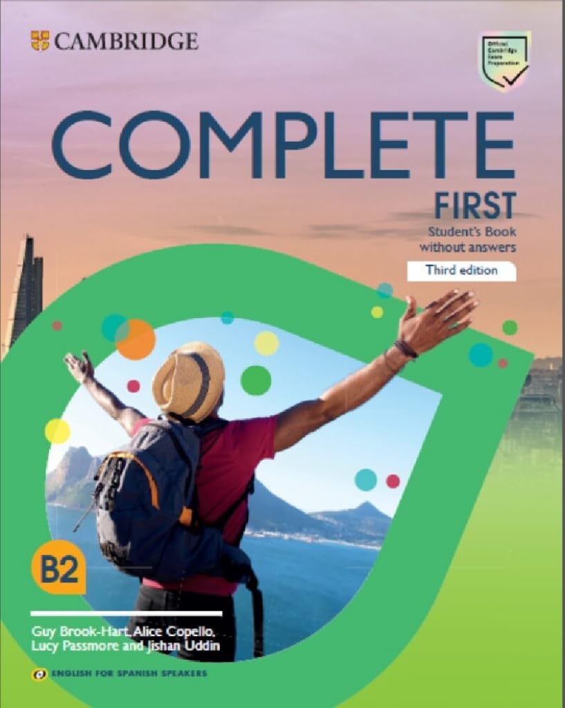 Complete First Student's Book Without Answers with Digital Pack English for Spanish Speakers book