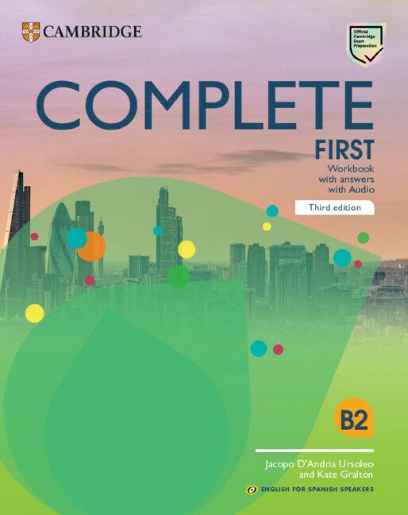 Complete First Workbook with Answers with Audio English for Spanish Speakers Business, Finance & Career
