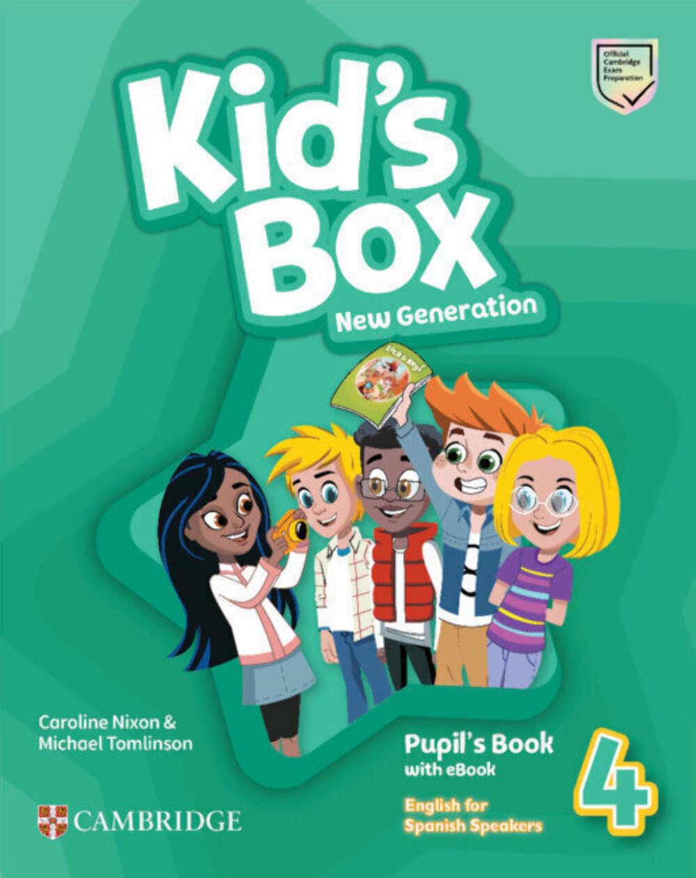 Kid's Box New Generation Level 4 Pupil's Book with eBook English for Spanish Speakers Foreign Languages ​​& Dictionaries