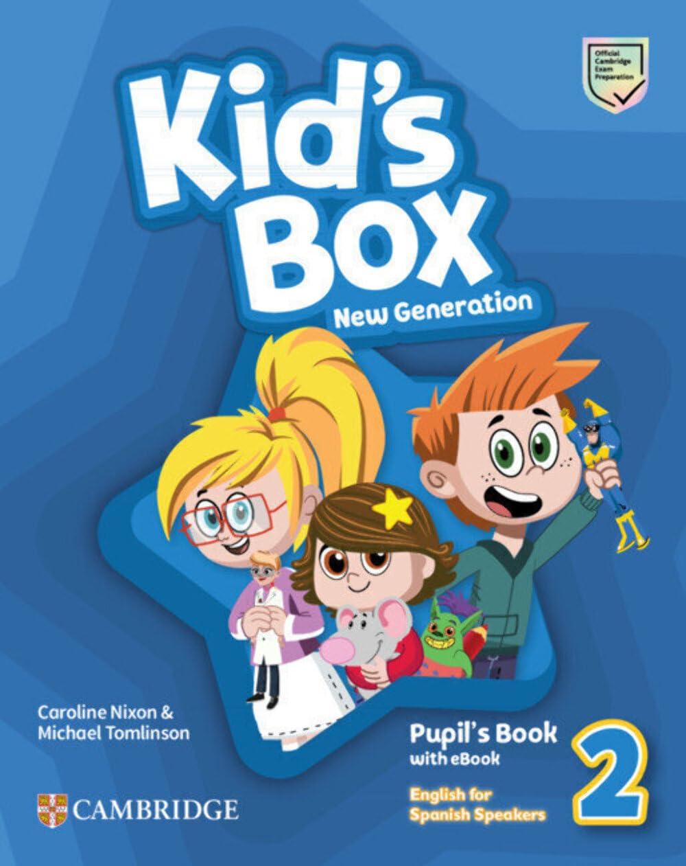 Kid's Box New Generation Level 2 Pupil's Book with eBook English for Spanish Speakers Foreign Languages ​​& Dictionaries
