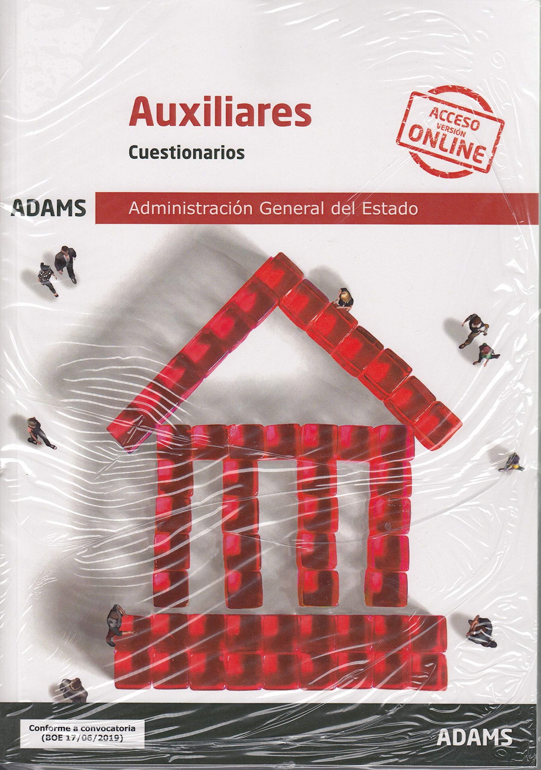 Cuestionarios Auxiliares Administración General del Estado Books