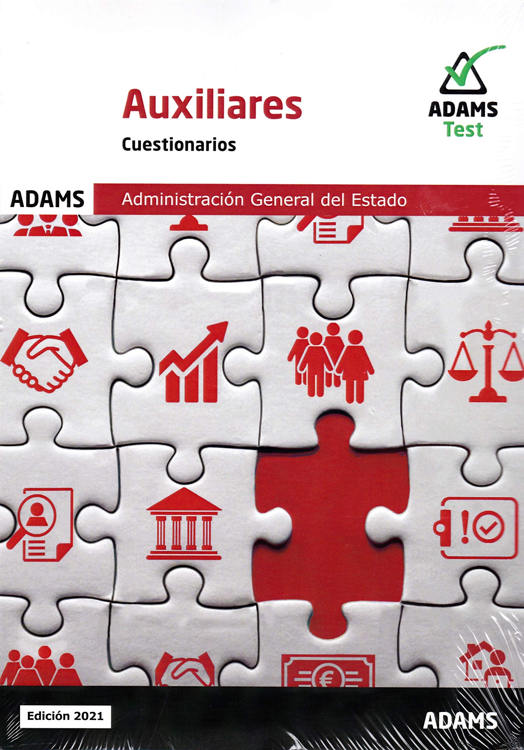 Cuestionarios Auxiliares Administración General del Estado book