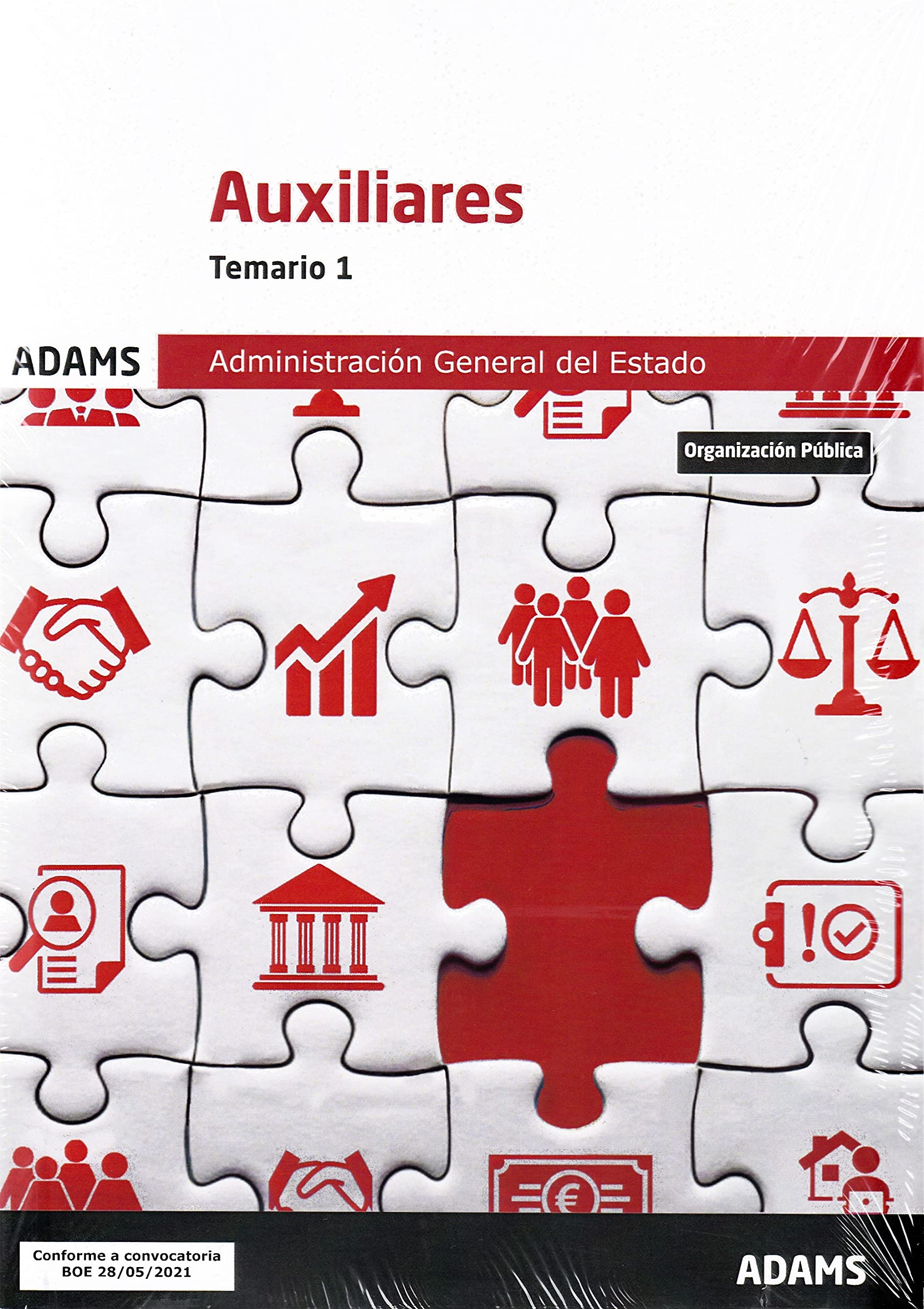 Temario 1 Auxiliares de la Administración del Estado book