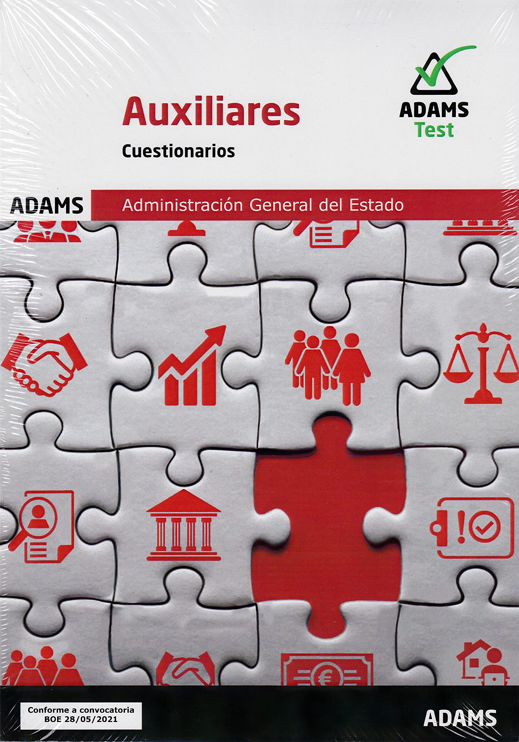 Cuestionarios Auxiliares Administración General del Estado book