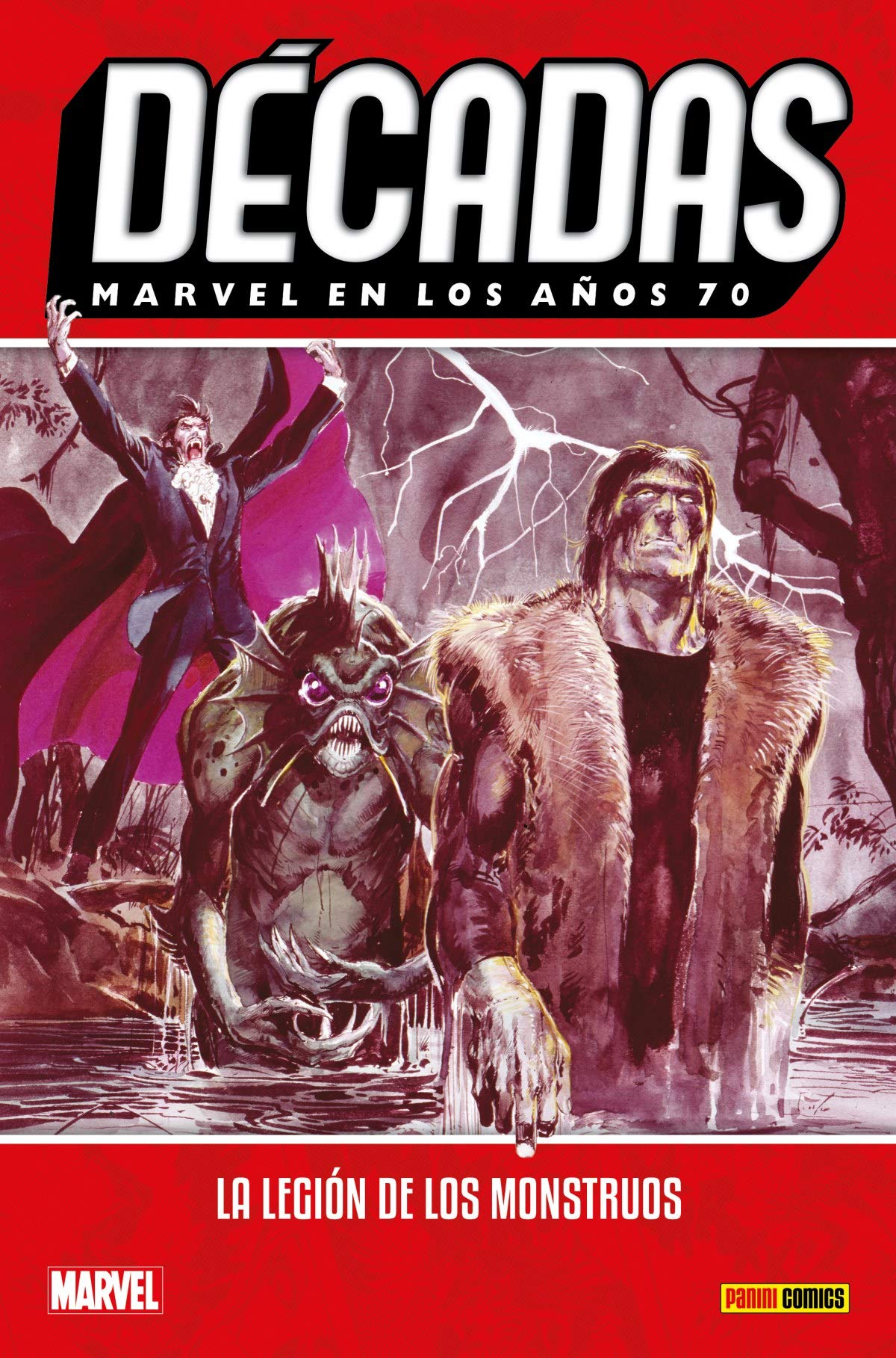 DECADAS MARVEL EN LOS AÑOS 70: LA LEGIÓN DE LOS MONSTRUOS book