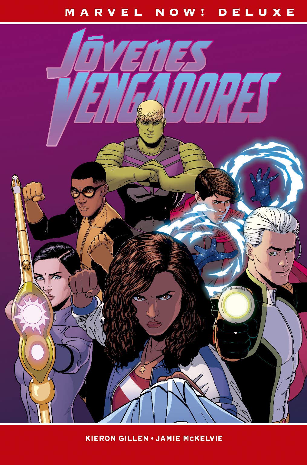 Marvel Now! Deluxe Jóvenes Vengadores De Gillen Y Mcelvie book