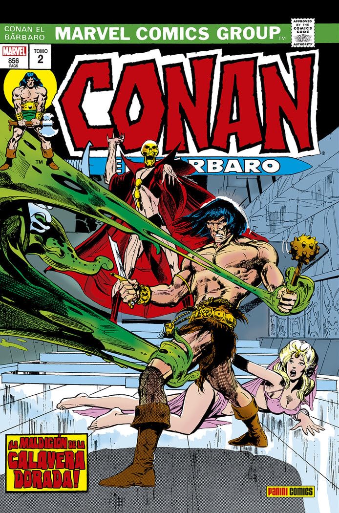 Conan El Bárbaro 2. La Etapa Marvel Original: ¡LA MALDICIÓN DE LA CALAVERA DORADA! book