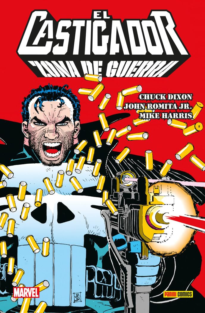 100% Marvel hc atemporales el castigador. zona de guerra Manga