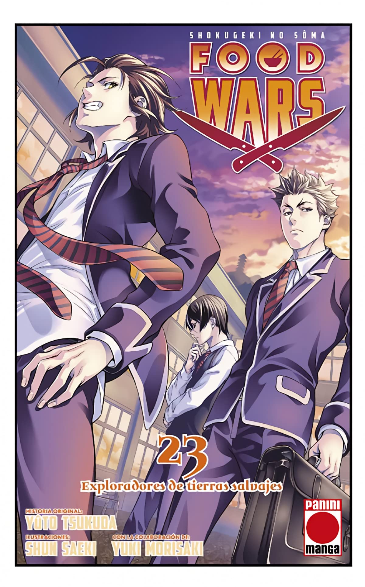 FOOD WARS 23: EXPLORADOR DE TIERRAS SALVAJES Manga