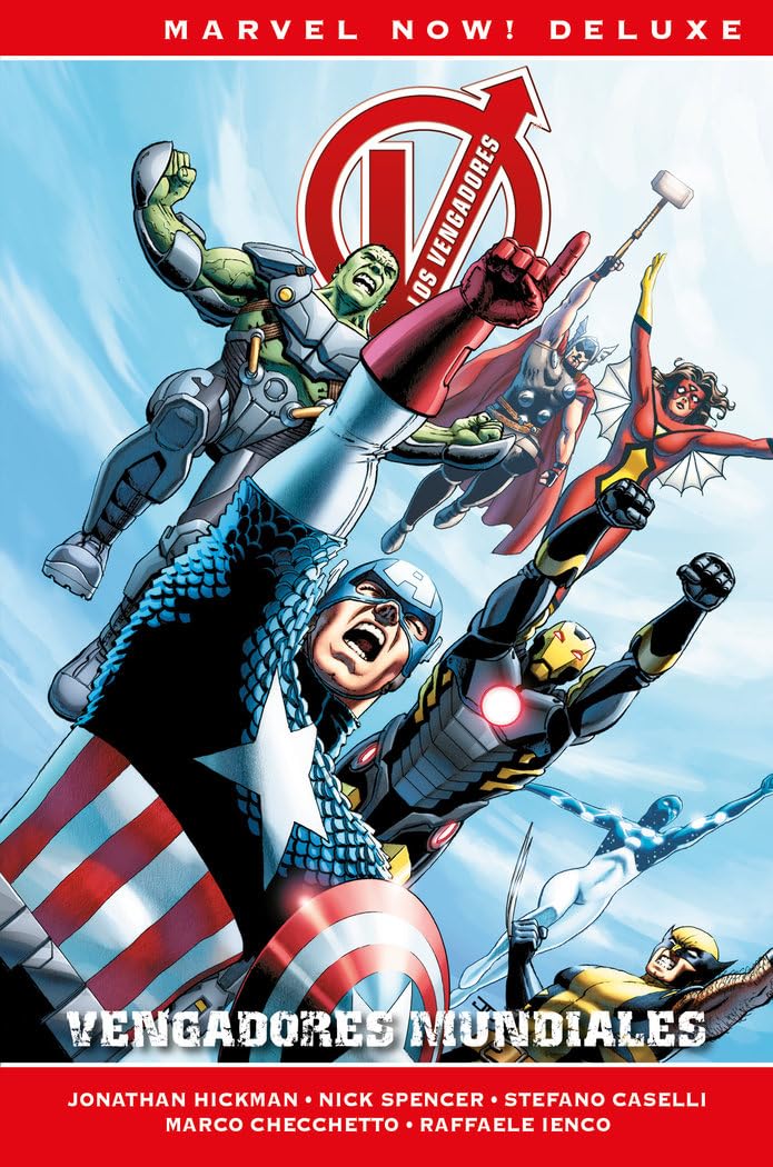 Marvel now! deluxe los vengadores de j. hickman. vengadores mundiales book