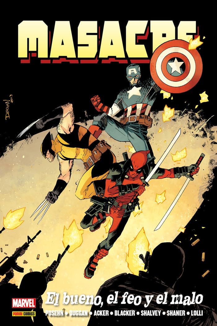 Marvel omnibus masacre de gerry duggan. el bueno, el feo y el malo Superheroes