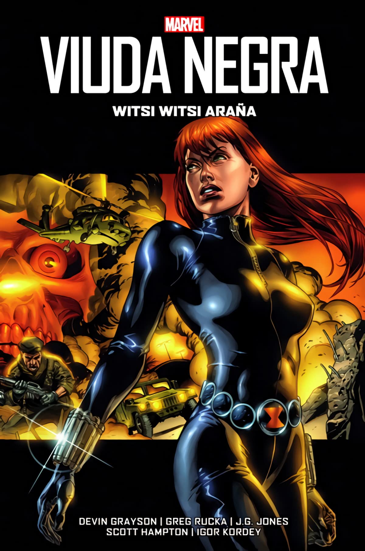 Marvel movies collection coediociones viuda negra. witsi witsi araña Superheroes