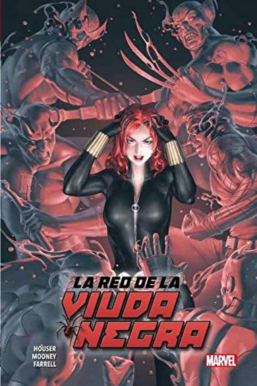 100% Marvel hc coediciones la red de la viuda negra Superheroes