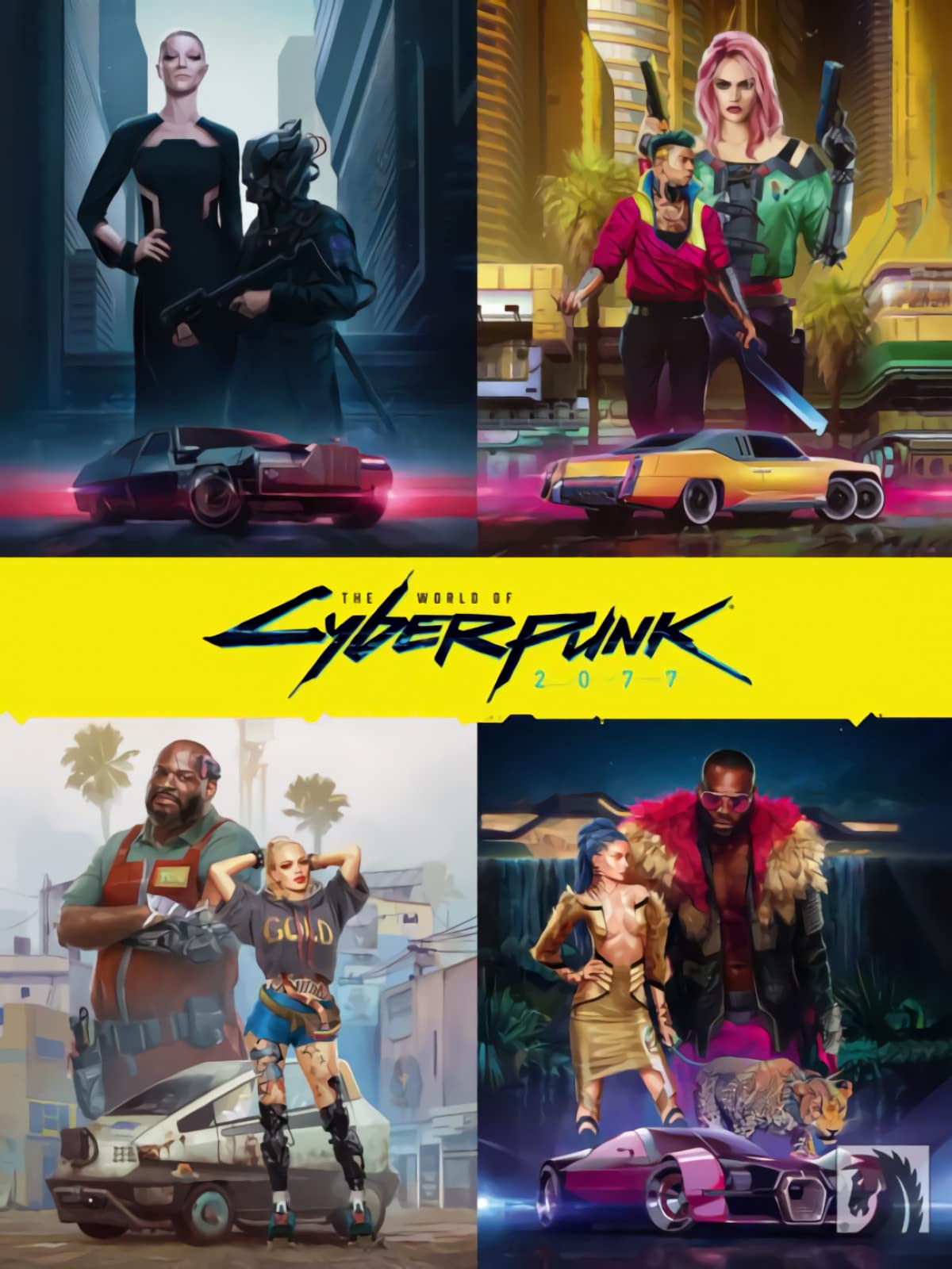The world of cyberpunk 2077 Manga