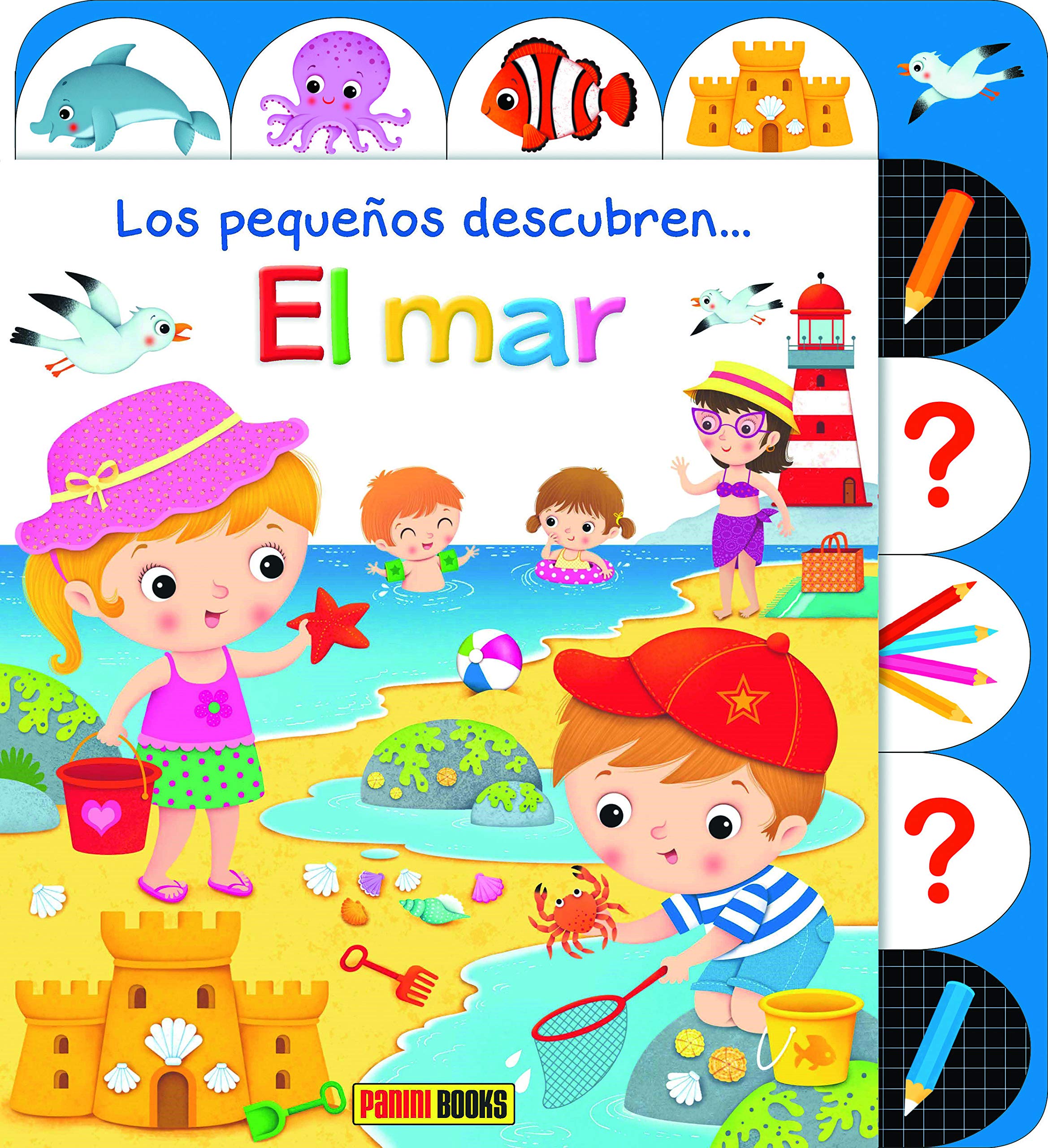 LOS PEQUEÑOS DESCUBRE... EL MAR (LOS PEQUEÑOS DESCUBREN...) Tiptoi & Games