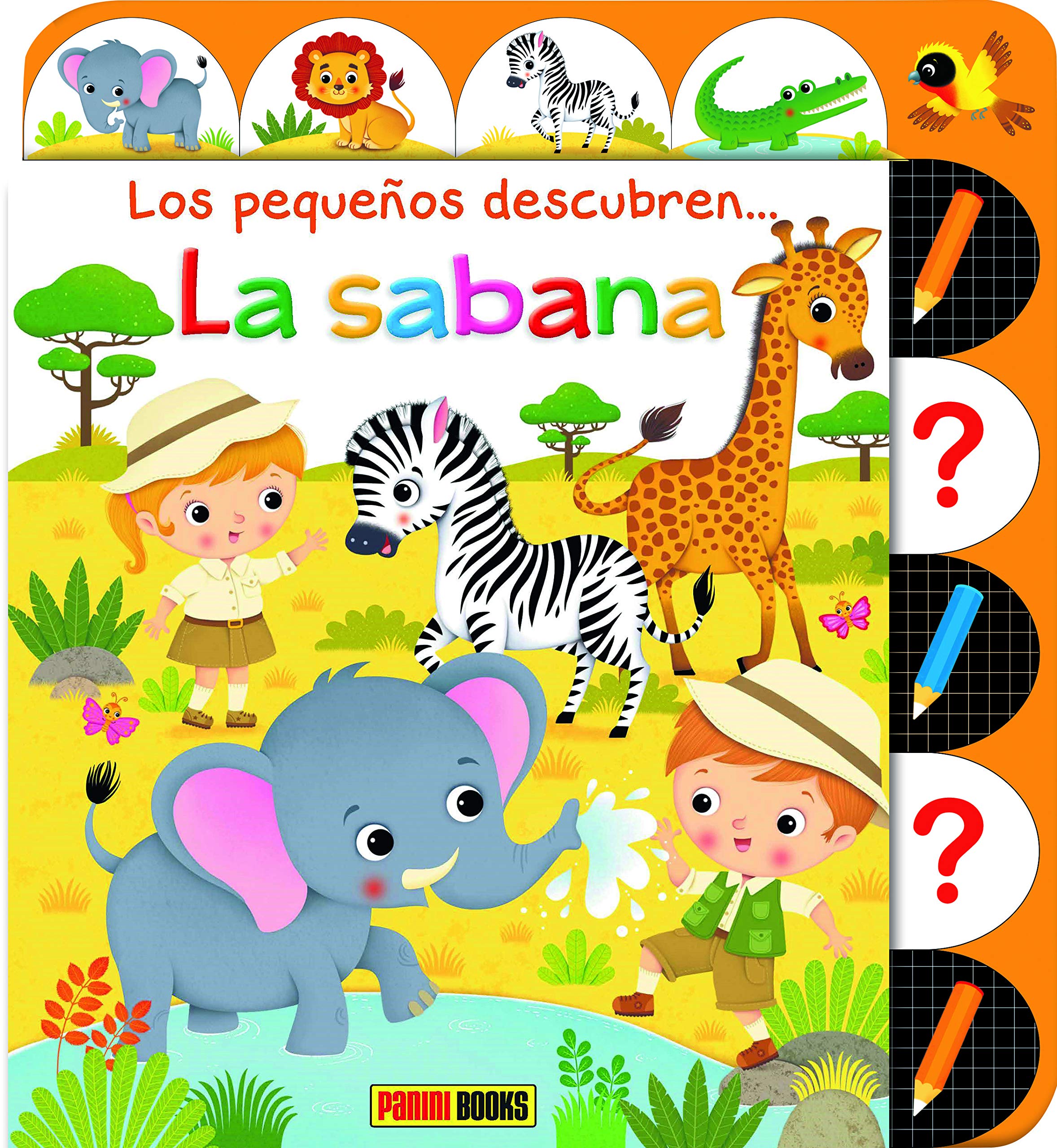 LOS PEQUEÑOS DESCUBRE... LA SABANA (LOS PEQUEÑOS DESCUBREN...) Tiptoi & Games