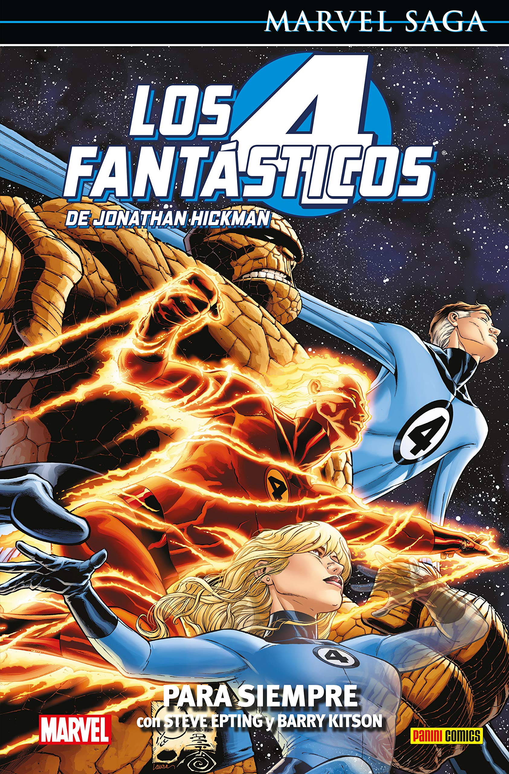 Marvel saga los 4 fantásticos de jonathan hickman. para siempre Superheroes
