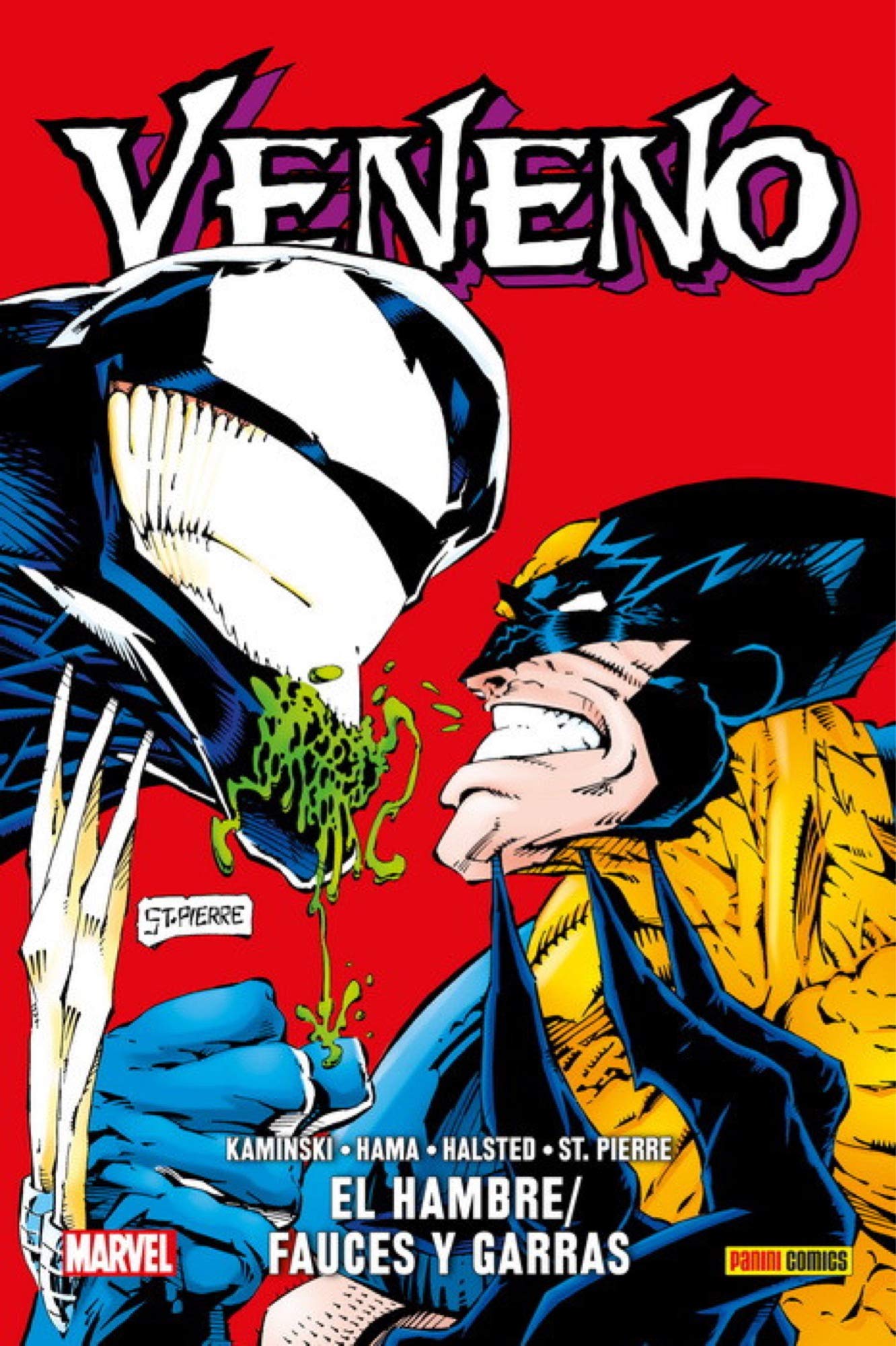 100 % Marvel hc atemporales veneno. el hambre. fauces y garras book