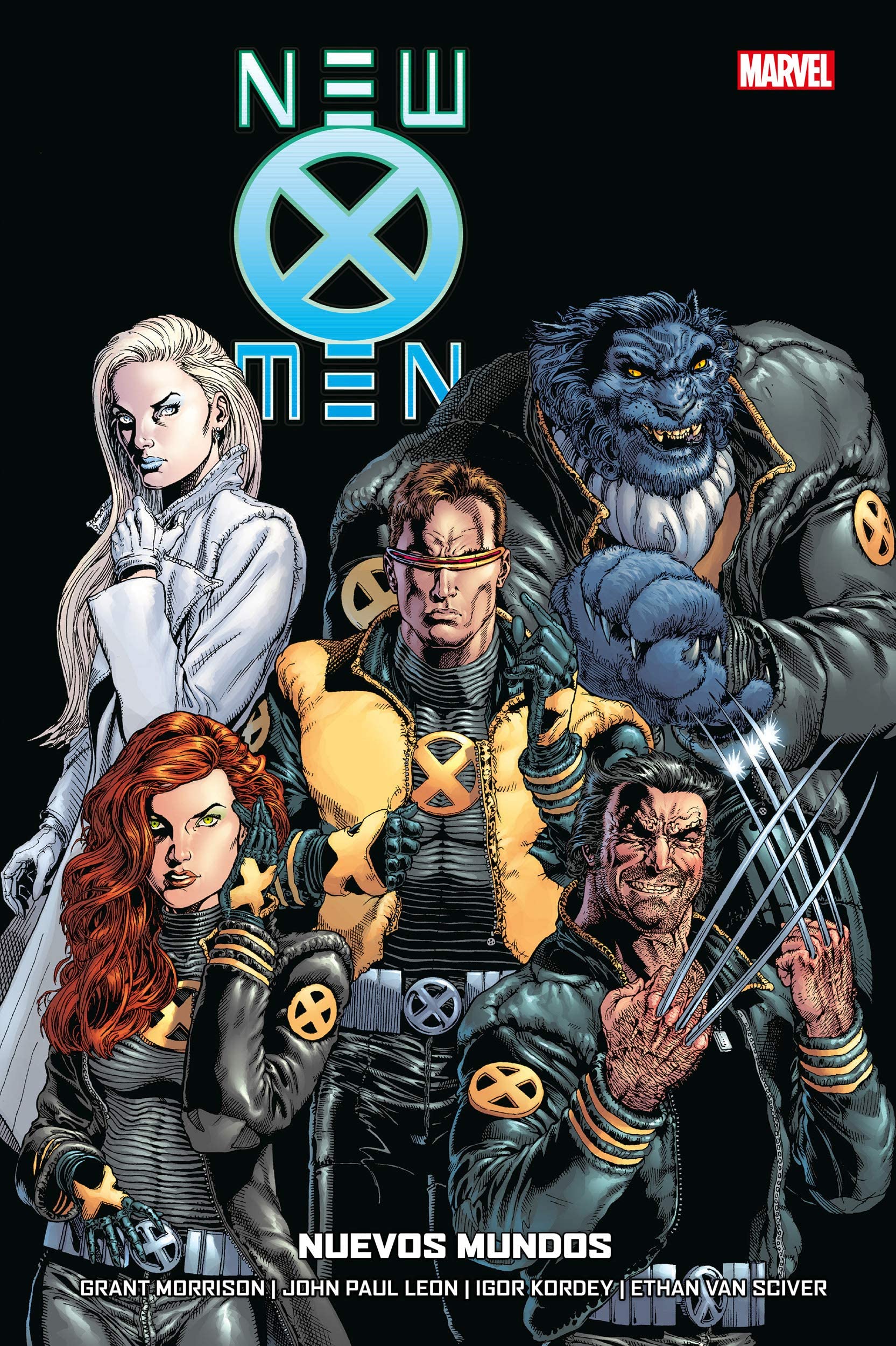 New x-men. nuevos mundos book