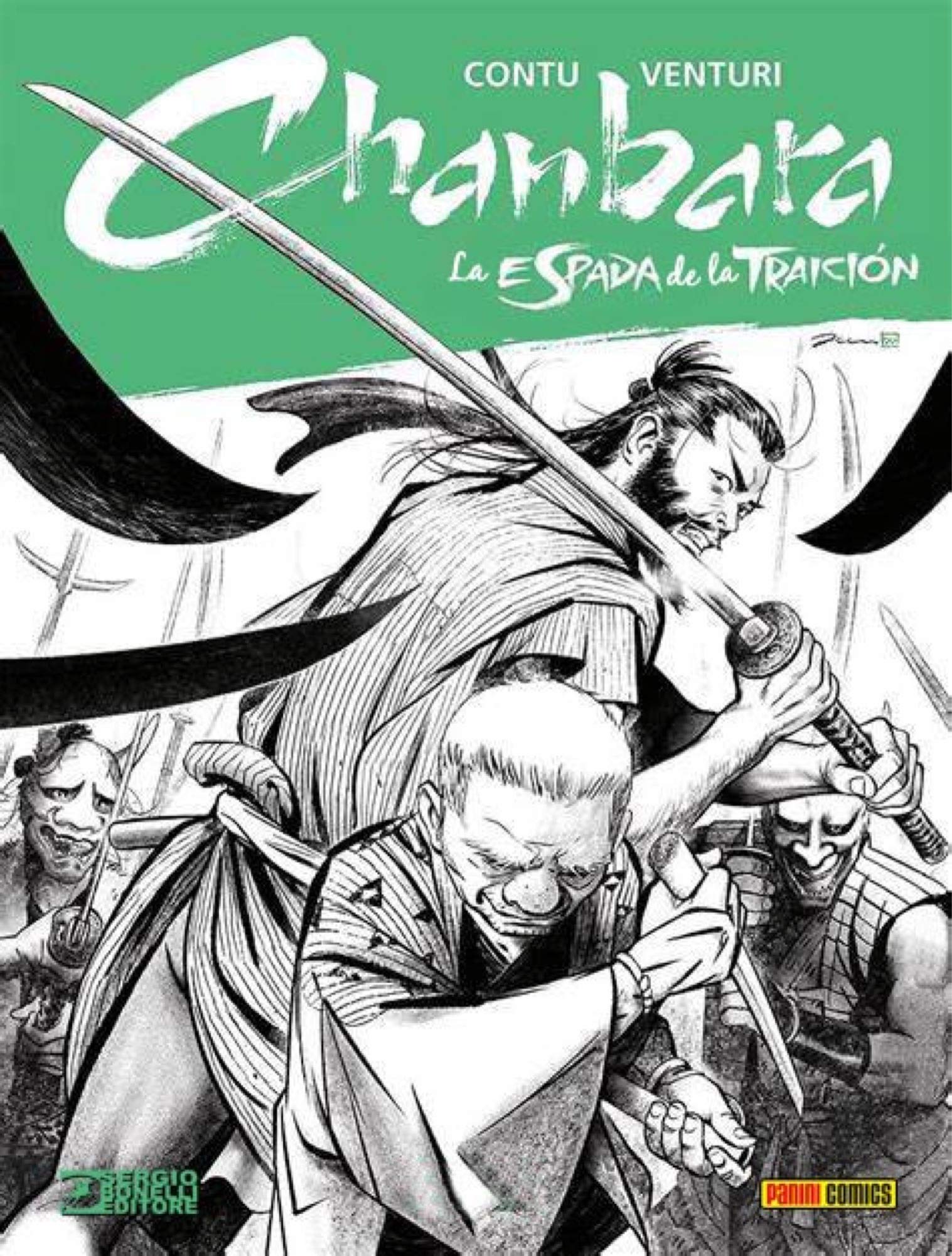 Chanbara. la espada de la traición (páginas a color) Manga