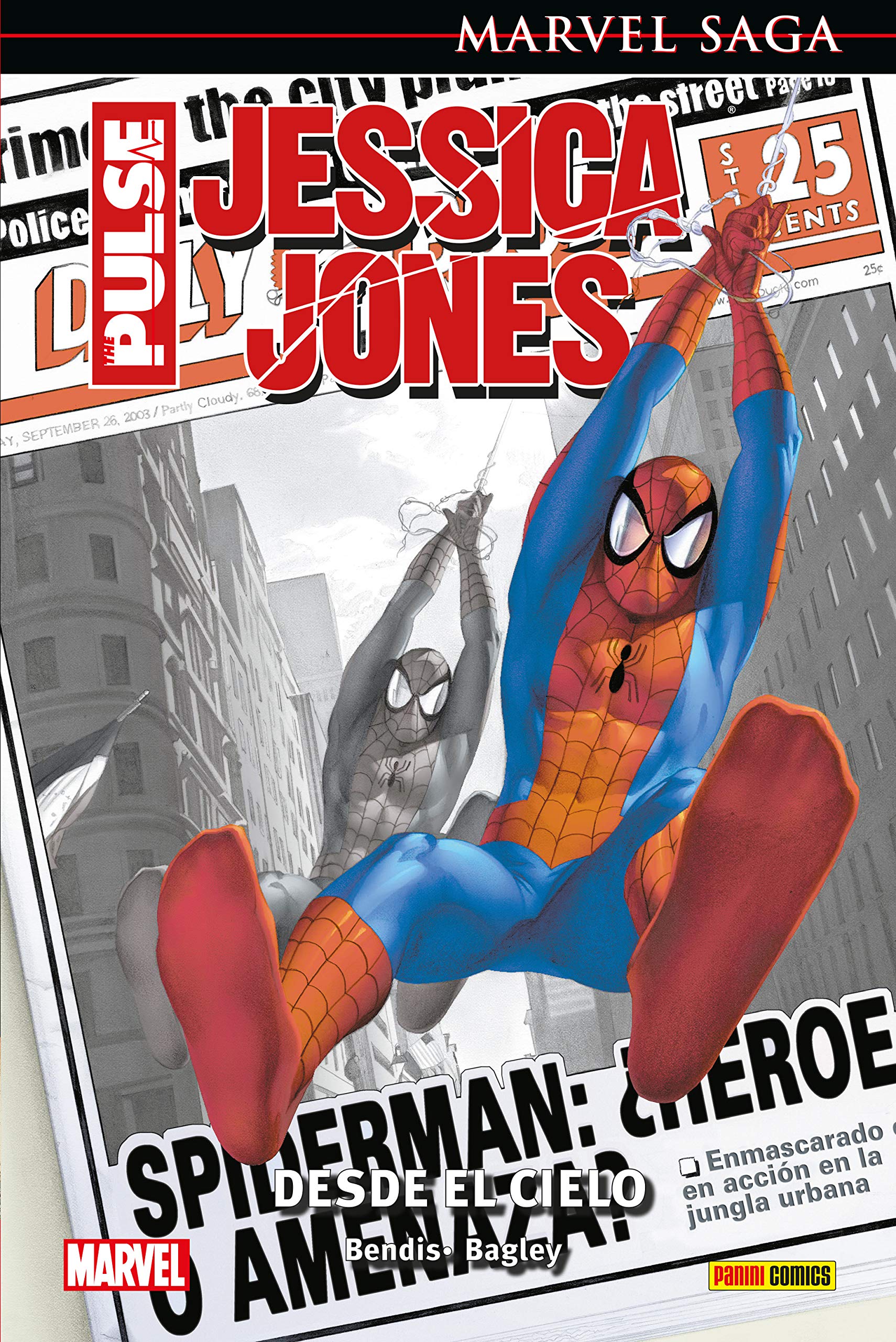 Marvel saga jessica jones the pulse. desde el cielo book