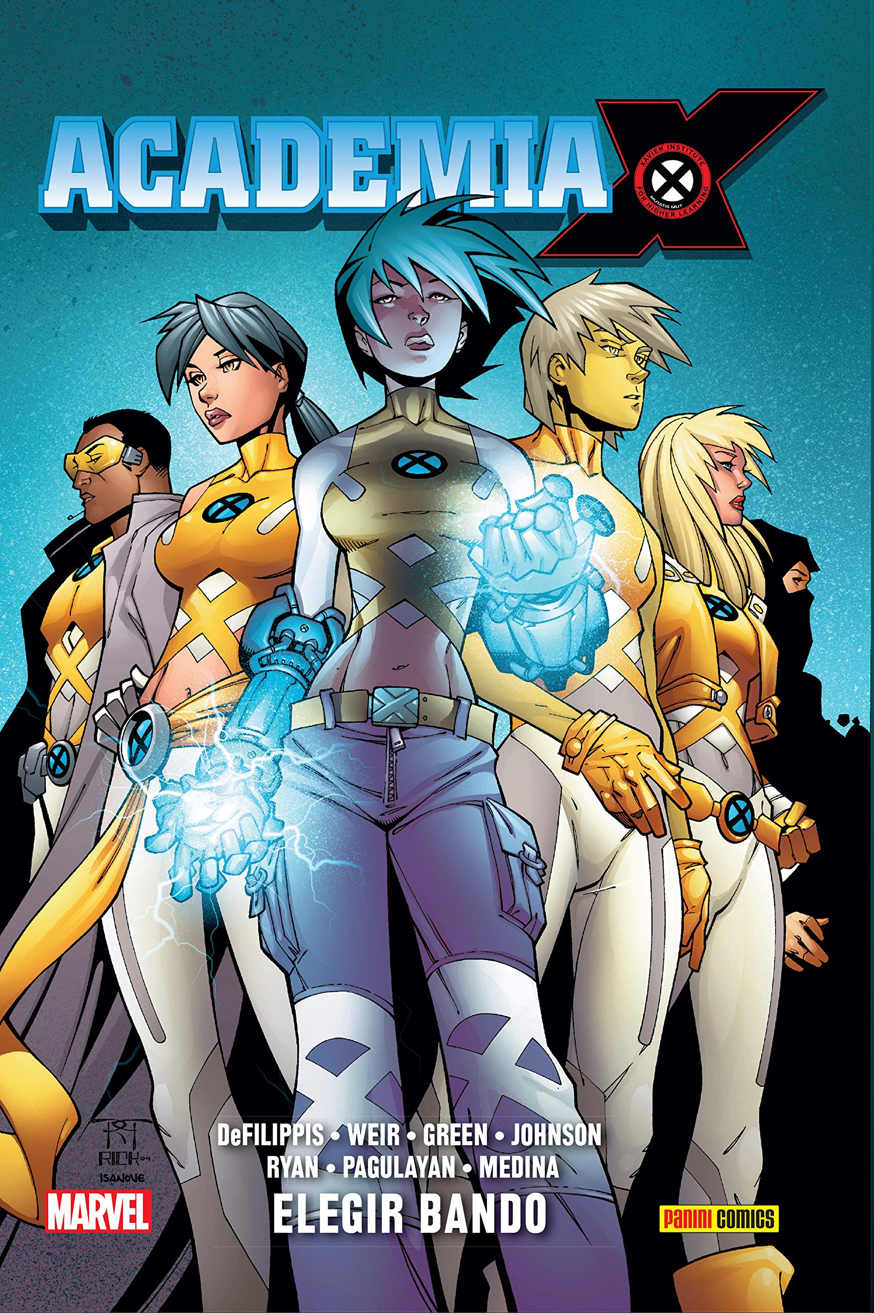 100 % marvel hc atemporales academia x. eligiendo bando Superheroes