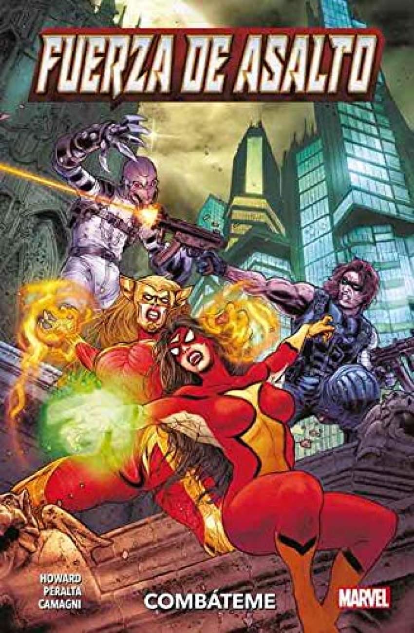 100% Marvel coediciones fuerza de asalto. combáteme book