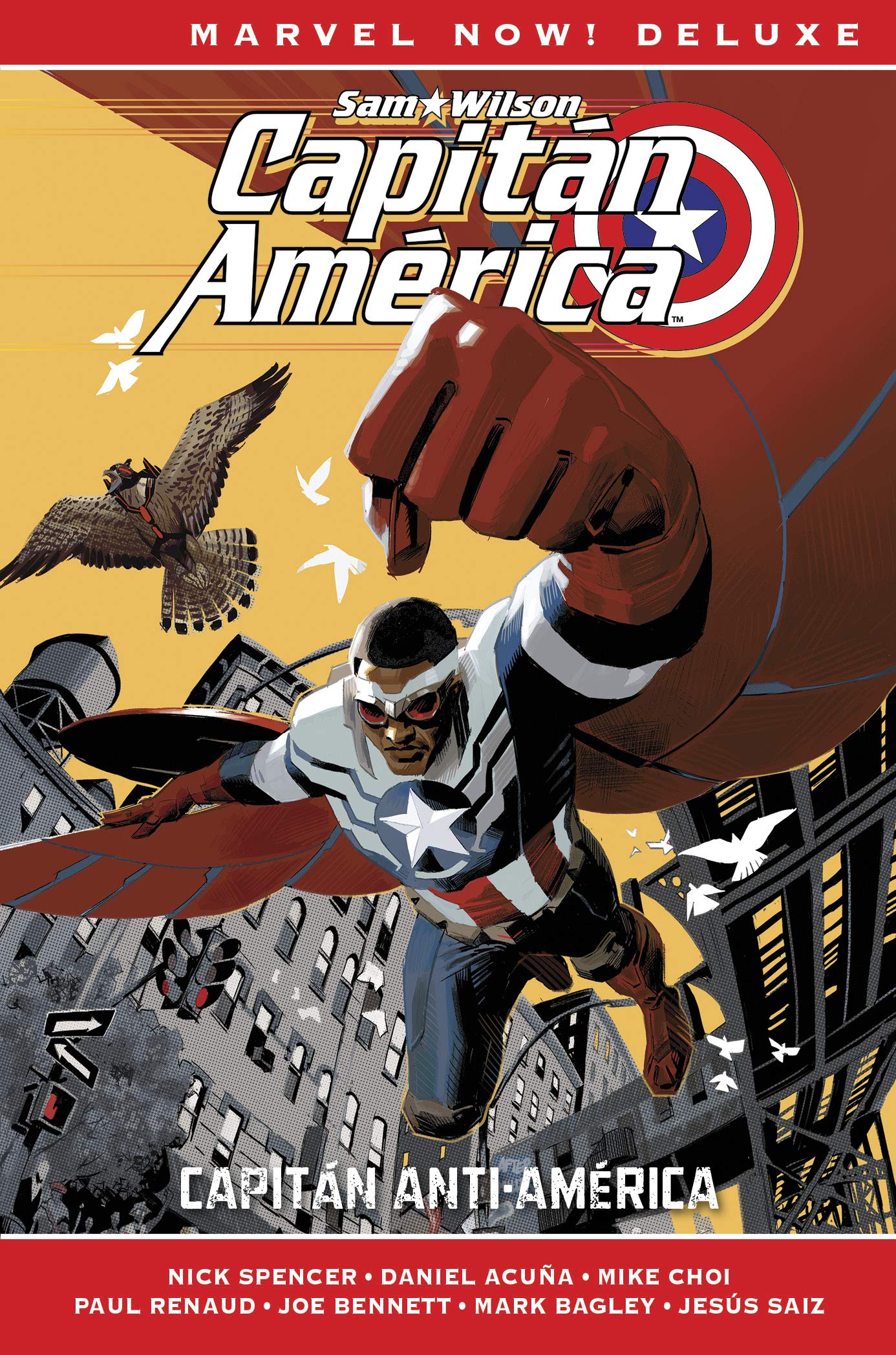 Marvel now! deluxe marvel now deluxe. capitán américa de nick spencer. capitán anti-américa Superheroes