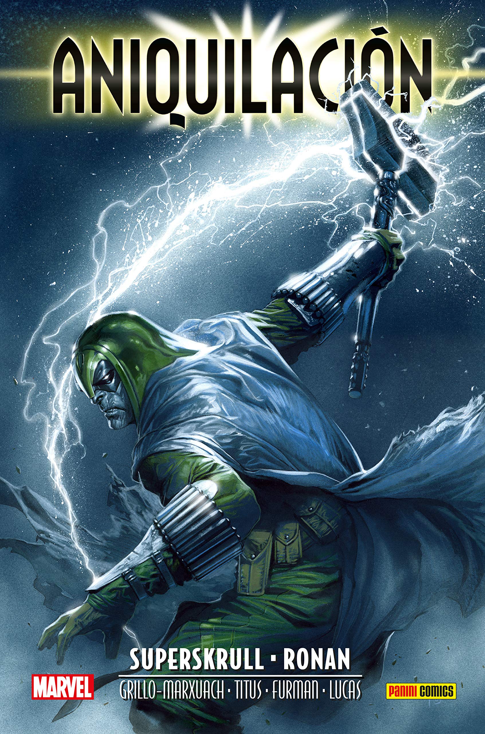 Aniquilación saga super-skrull & ronan book