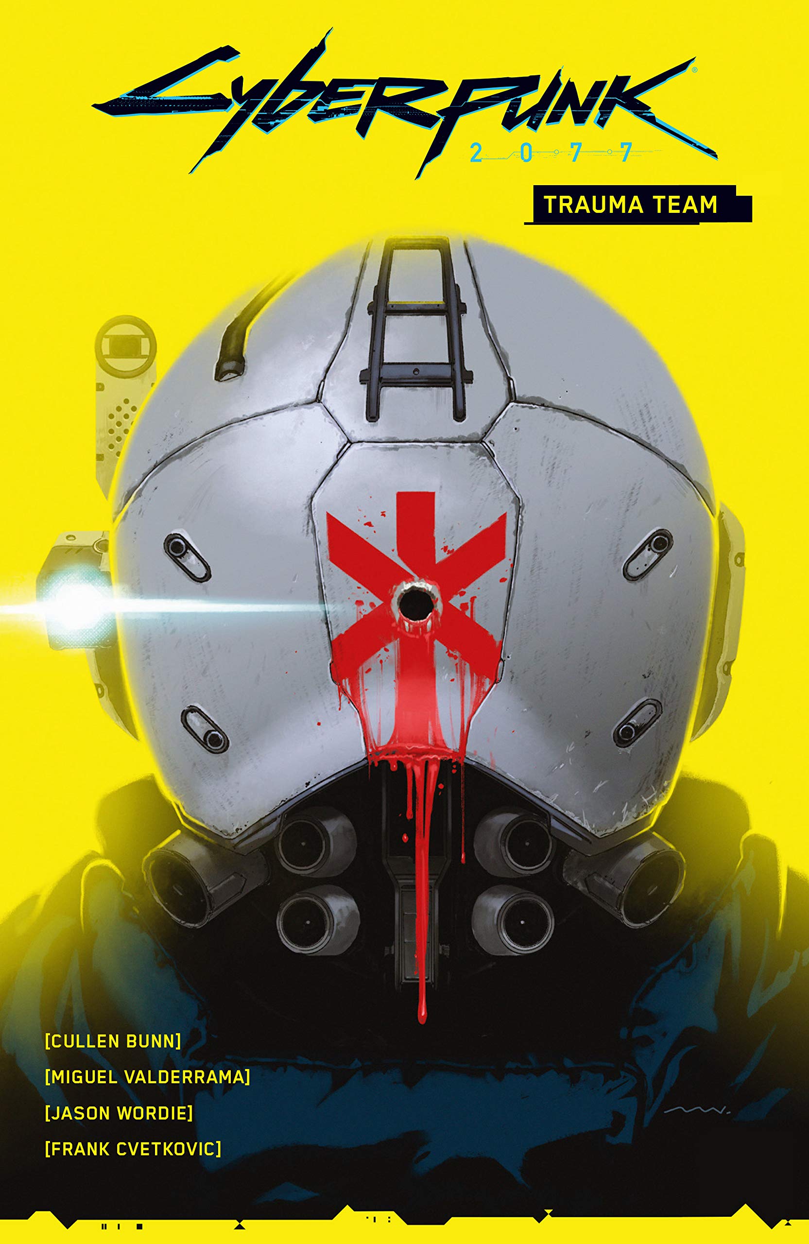 The world of cyberpunk 2077. trauma team Manga