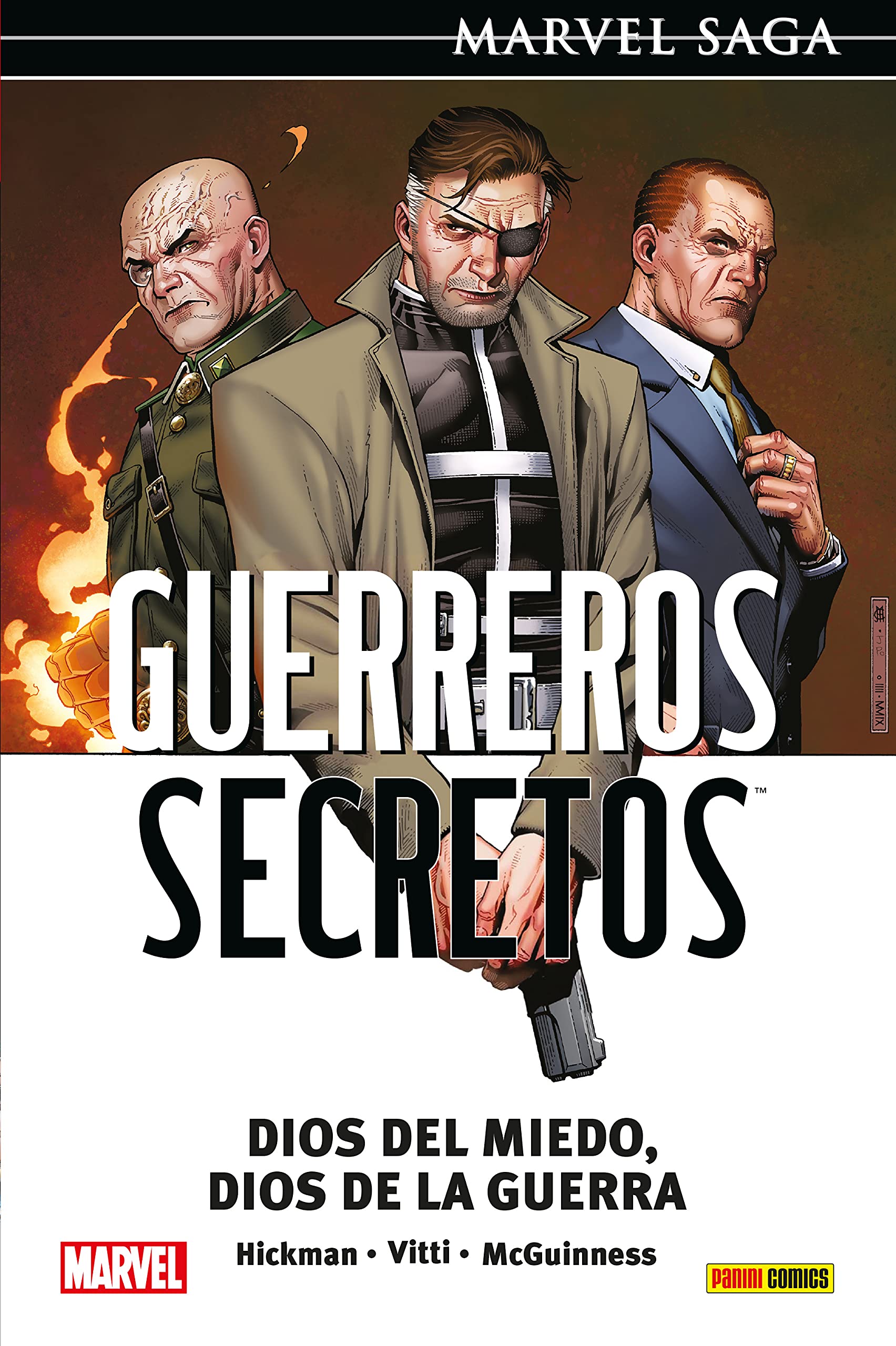 Marvel saga guerreros secretos. dios del miedo, dios de la guerra book