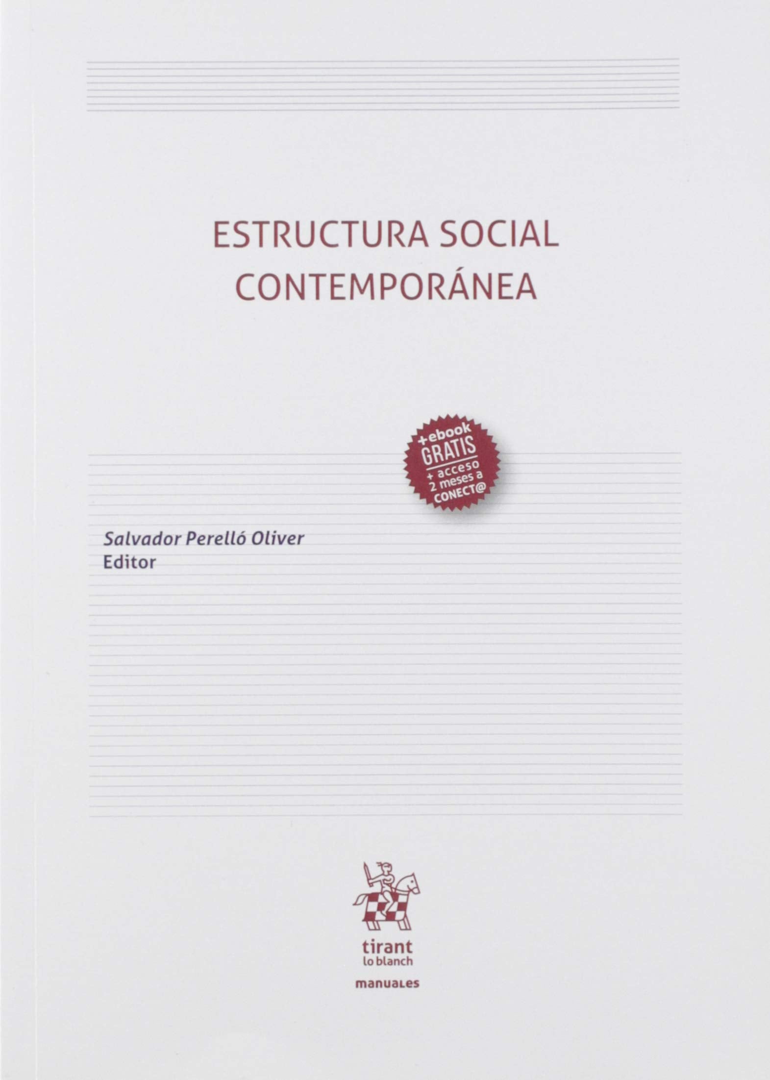 Estructura social contemporánea (Manuales, Band 1) Natural Sciences