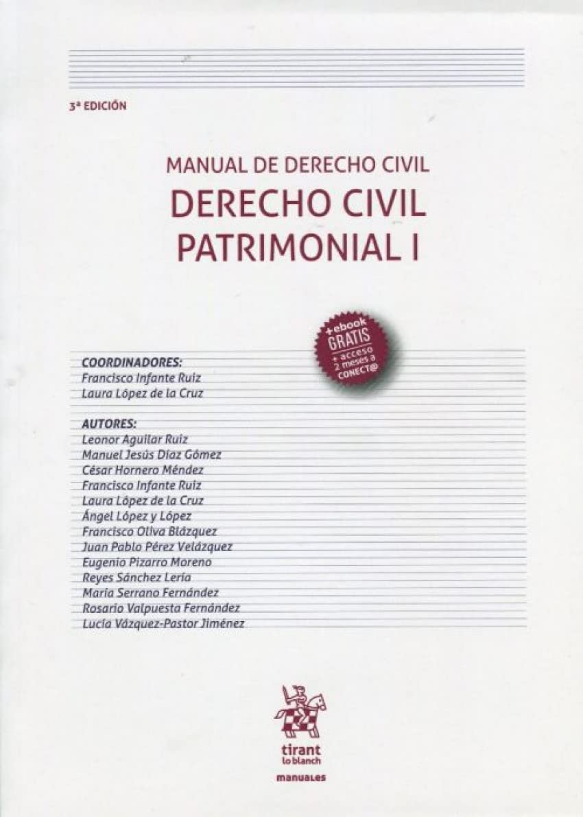 Manual de Derecho Civil Derecho Civil Patrimonial I (Manuales, Band 1) Law