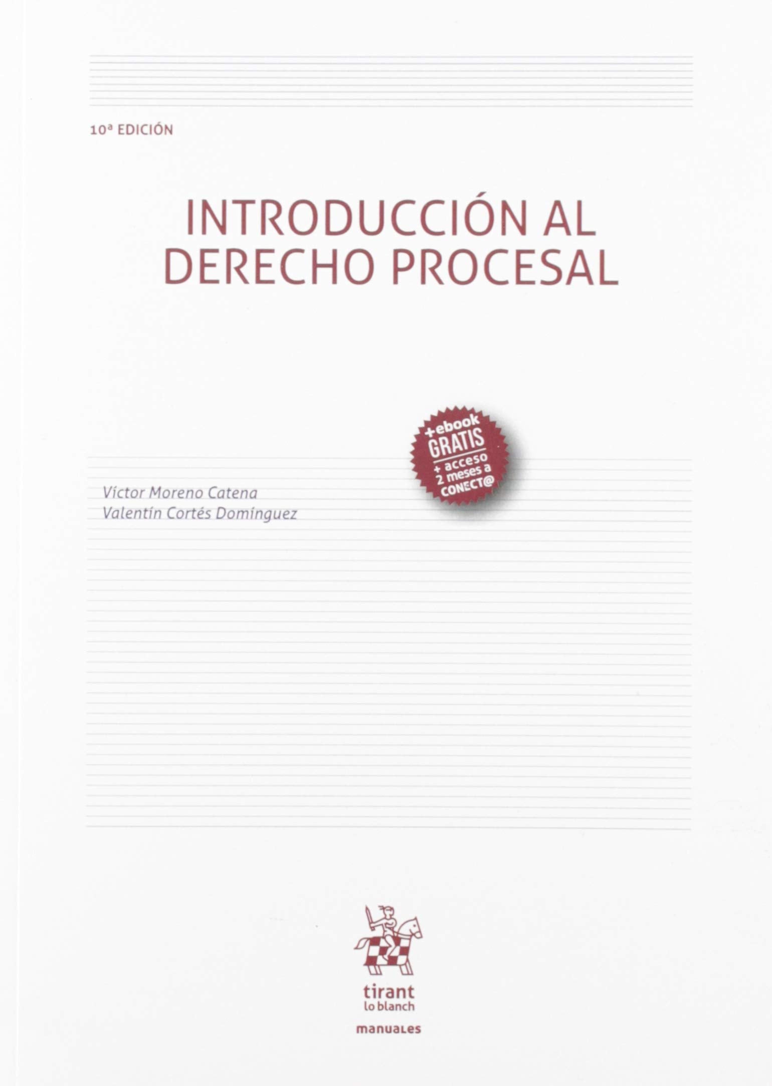 Introducción al derecho procesal, 10 edición book