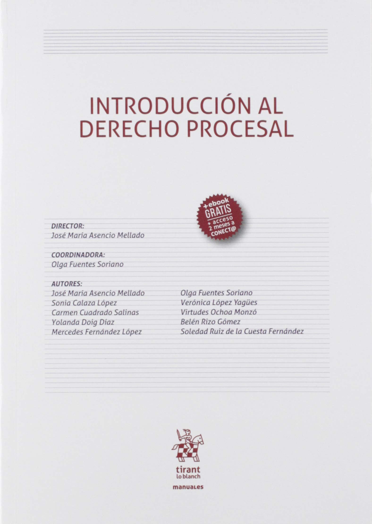 Introducción al derecho procesal book