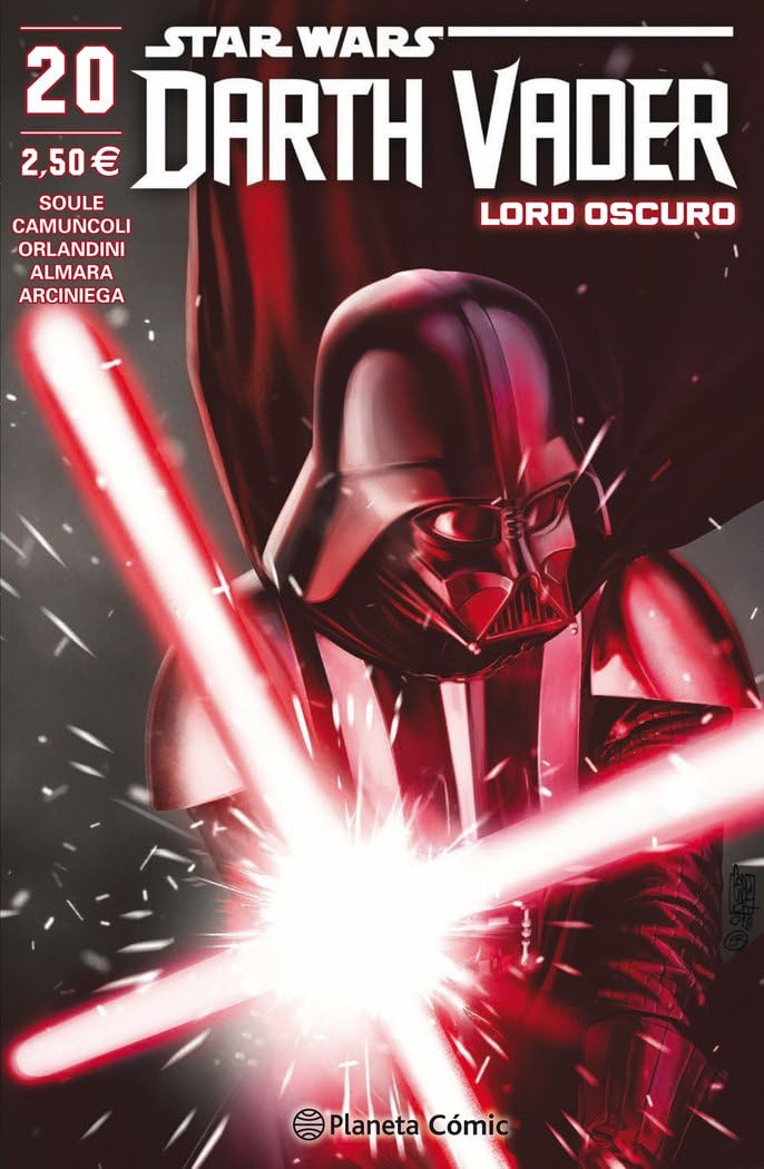 Star Wars Darth Vader Lord Oscuro nº 20/25 (Star Wars: Cómics Grapa Marvel, Band 20) Manga