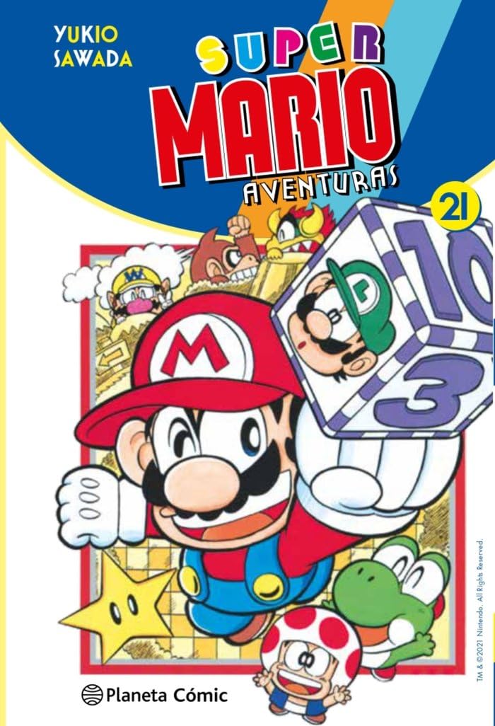 Super Mario nº 21: Aventuras (Manga Kodomo, Band 21) Manga