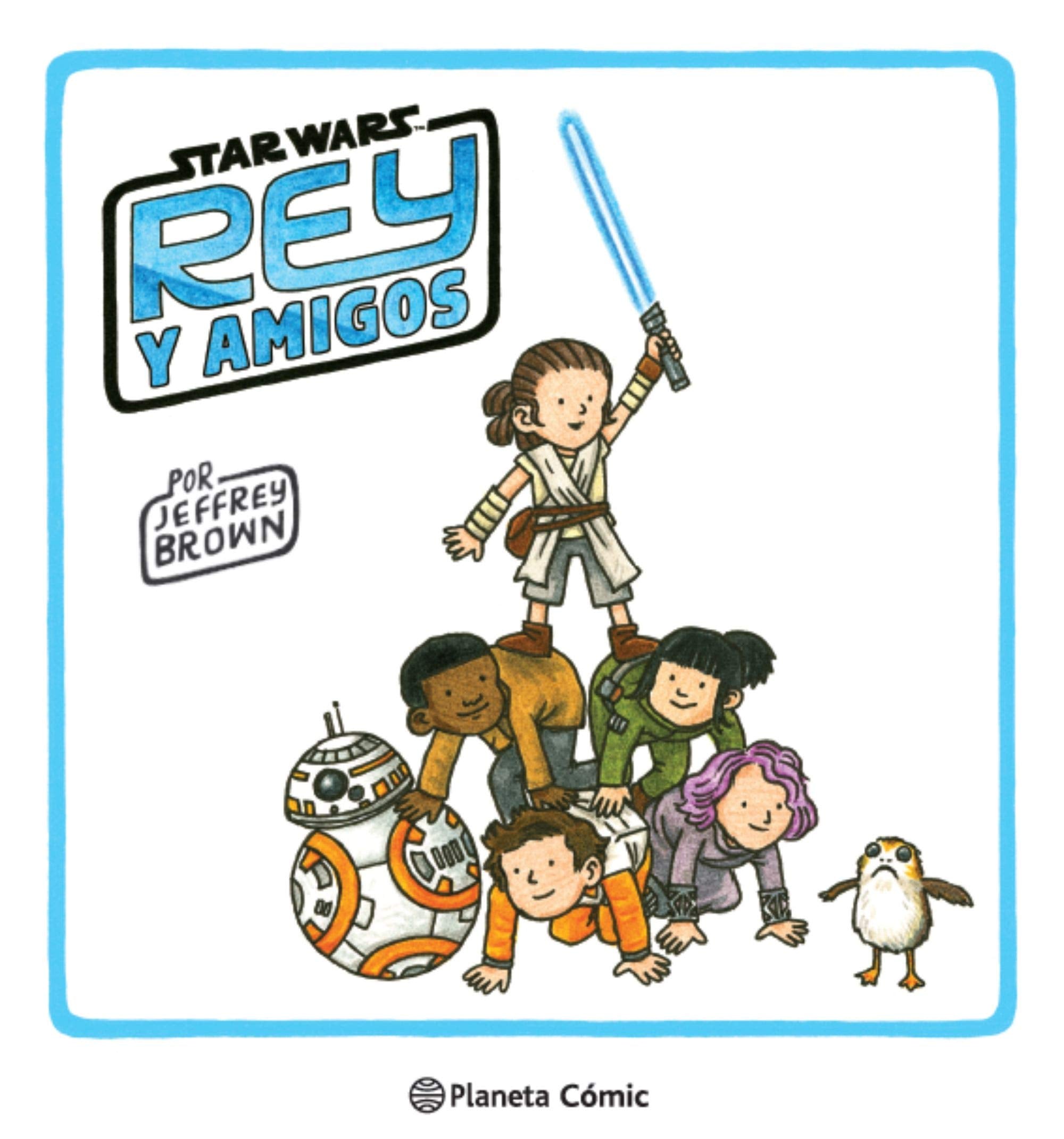 Star Wars Rey y amigos (Star Wars: Jeffrey Brown) Manga
