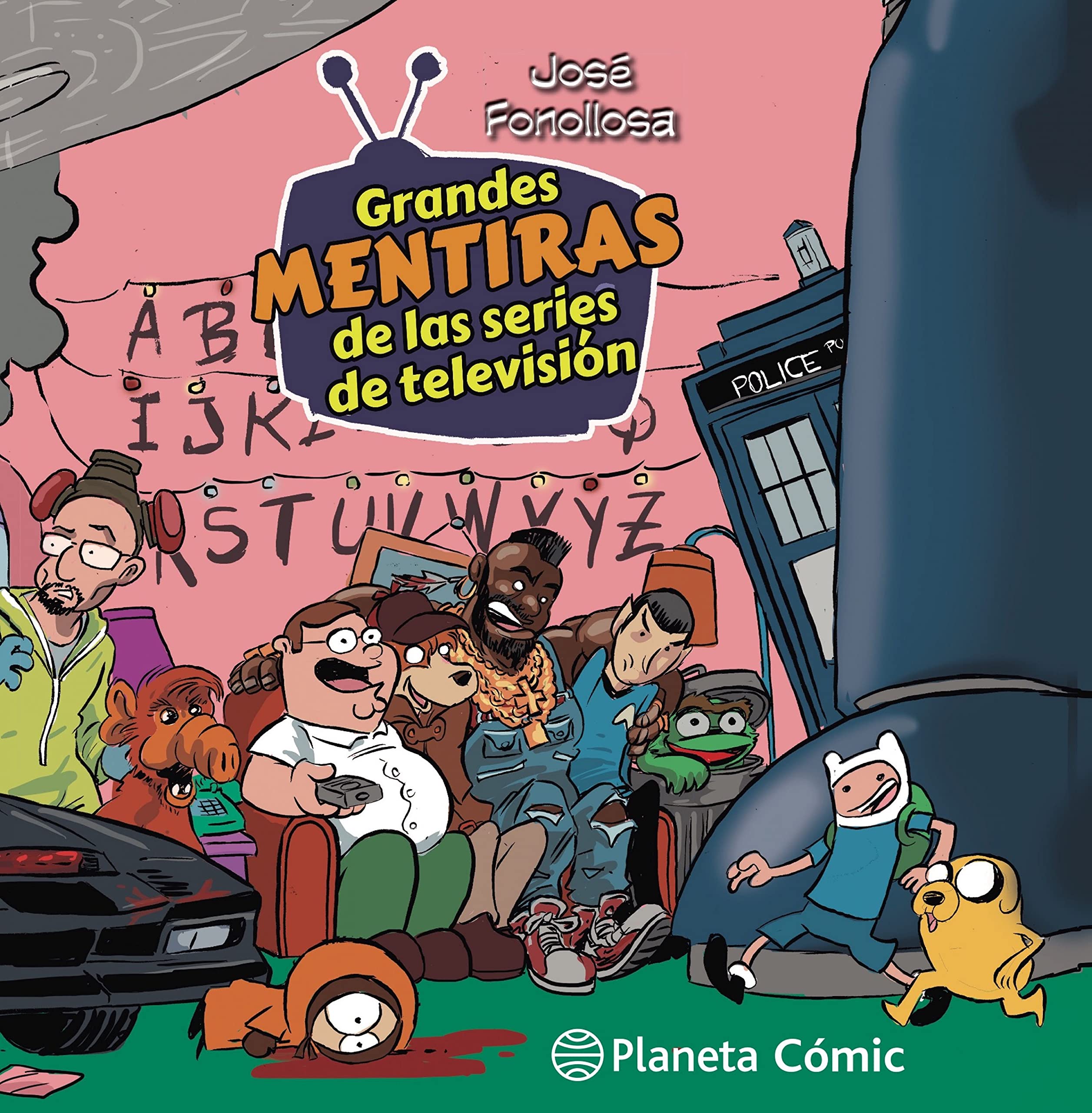 Grandes mentiras de las series de televisión (Biblioteca Planeta) Manga