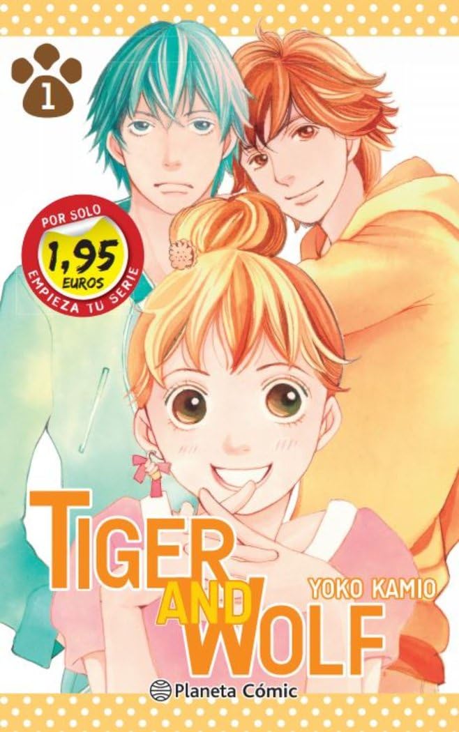 SM Tiger and Wolf nº 01 1,95 (Shojo Manía) Manga