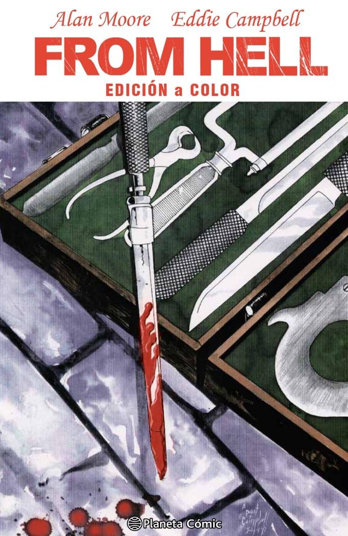 From Hell Edición a color (novela gráfica) (Biblioteca Alan Moore) Manga